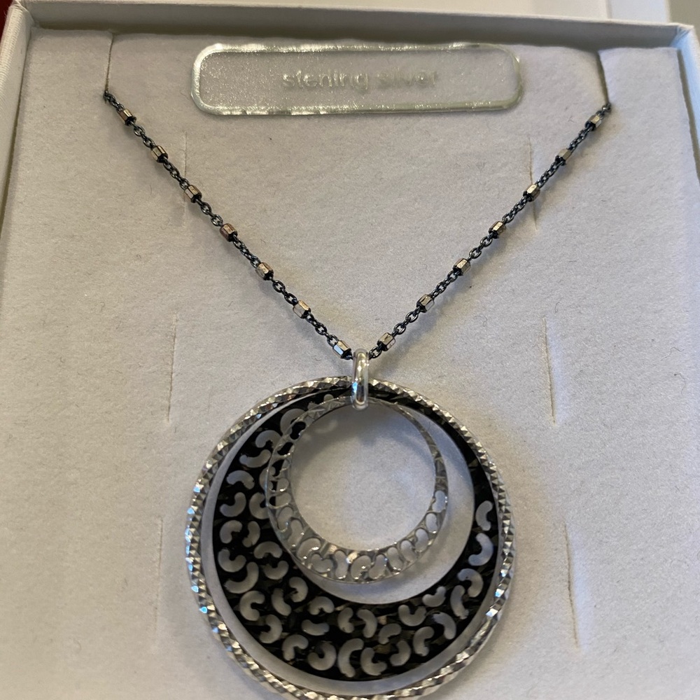 Sterling silver necklace